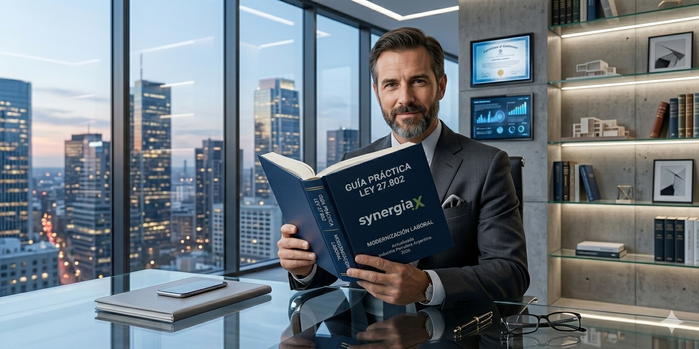 En este momento estás viendo Legales | Guía Práctica Ley 27.802 de Modernización Laboral