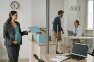 Lee más sobre el artículo Legales | ¿Qué sucede con el contrato de un empleado/a temporal (a plazo fijo o eventual) si este se enferma, accidenta o queda embarazada?